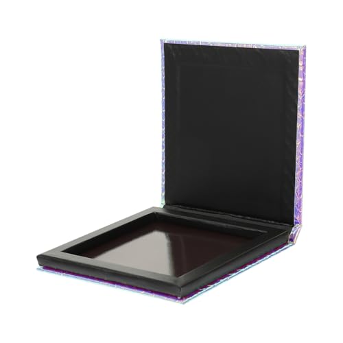 LIFKOME Leere Magnetische Lidschattenpalette mit Meerjungfrau schuppendesign Kompakt Leicht Praktische Aufbewahrung für Lidschatten Lippenstift für Reisen und Alltag von LIFKOME