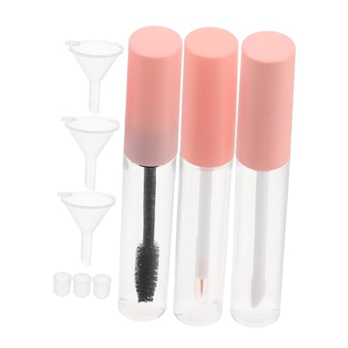 LIFKOME Leeres Make Up Behälter Set mit Eyeliner und Mascara Flaschen Nachfüllbare Lipgloss Röhrchen und Trichtern für DIY Kosmetikbedarf für Unterwegs und Präzise von LIFKOME