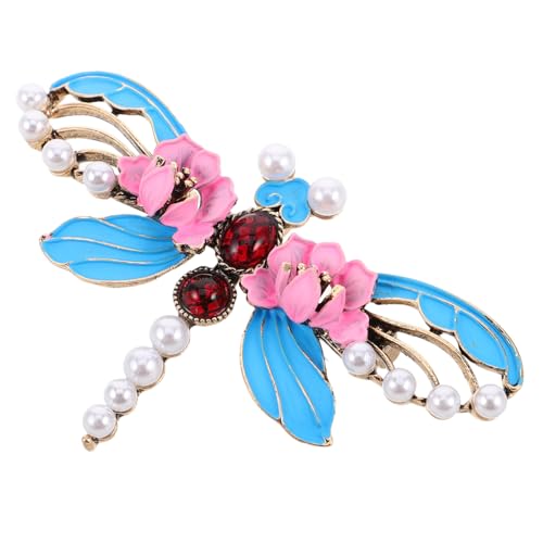 LIFKOME Libellen Brosche Handarbeit Leichter und Robuster Ansteckschmuck für Damen Vielseitig Einsetzbar als Revers oder Schal Brosche Geschenkidee für Hochzeit und Geburtstag von LIFKOME