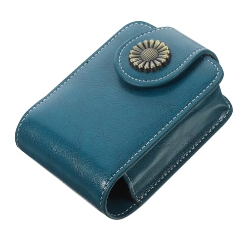 LIFKOME Lippenstift Tasche mit Spiegel Kleine PU Lippenstift Tragetasche Tragbar und Langlebig Kosmetik Organizer für Reisen von LIFKOME