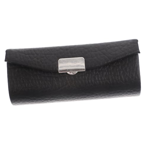 LIFKOME Lippenstiftetui im Taschenformat Tragbares PU Lippenstifthalter mit Spiegel Dekorative Lippenstift Aufbewahrungsbox für Damen für Unterwegs Schicke Lippenstiftbox für Handtaschen von LIFKOME