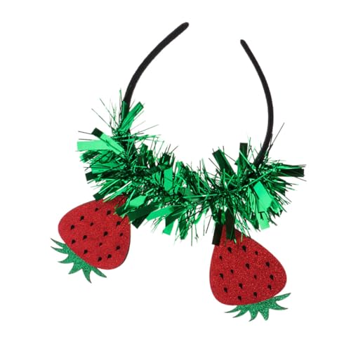 LIFKOME Lustiges Erdbeer-stirnband Haar-accessoire Für Frauen Und Mädchen Foto-requisiten Kopfbedeckung Für Partys von LIFKOME