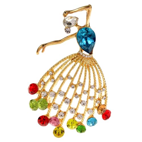 LIFKOME Mädchen Brosche Für Kleidung Brosche Anstecknadel Modeschmuck Für Frauen Personalisierter Schmuck Für Frauen Abschlussball Schmuck Für Frauen Goldene Brosche Damen von LIFKOME