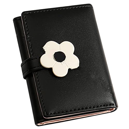 LIFKOME Mädchen Geldbörse Niedliche Geldtasche Für Dreifach Gefaltete Geldbörse Mit Blumenmuster Praktische Kleine Münztasche Für Schule Und Alltag von LIFKOME
