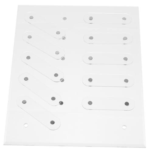 LIFKOME Magnetisches Acryl Nail Art Display Board mit Ständer Leichtes Manicure Tool für Nagelkunst Ausstellung Multifunktional zur Aufbewahrung von Fake Nails für Nagelstudio und Frauen LIFKOME Magnetisches Acryl Nail Art Display Board mit Ständer Leichtes Manicure Tool für Nagelkunst Ausstellung Multifunktional zur Aufbewahrung von Fake Nails für Nagelstudio und Frauen von LIFKOME