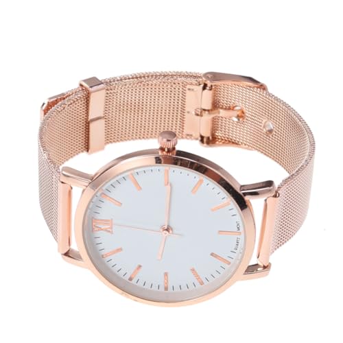 LIFKOME Roségold Damen Quarzarmbanduhr Mesh-gürtel Klassische Uhr Für Alltag Und Party LIFKOME Roségold Damen Quarzarmbanduhr Mesh-gürtel Klassische Uhr Für Alltag Und Party von LIFKOME