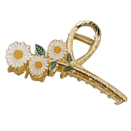 LIFKOME Metalblumen Haarkralle Haarklammer Metall Haarklammer Damen Haarschmuck für Hochzeit Alltag und Festlichkeiten von LIFKOME