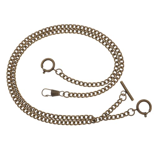 LIFKOME Metall Taschenuhr Kette Vintage O-förmige Aufhängung Stylisches Herren Accessoire Für Pocket Watches Robuste Und Design Für Täglichen Gebrauch von LIFKOME