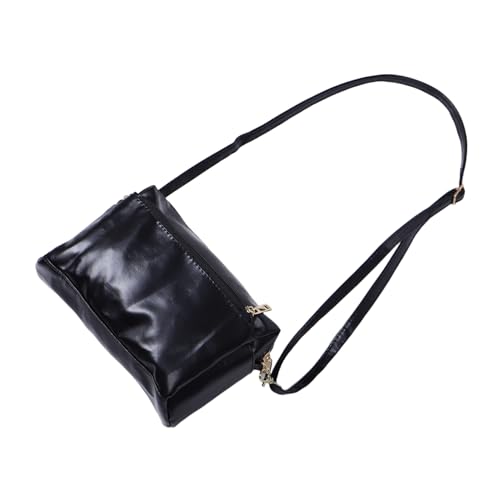 LIFKOME Mini Damen Crossbody Tasche aus PU mit Verstellbarem Schultergurt Kleine Praktische Handtasche mit Mehreren Fächern für Handy Schlüssel und Geldbörse Leichte Umhängetasche für von LIFKOME