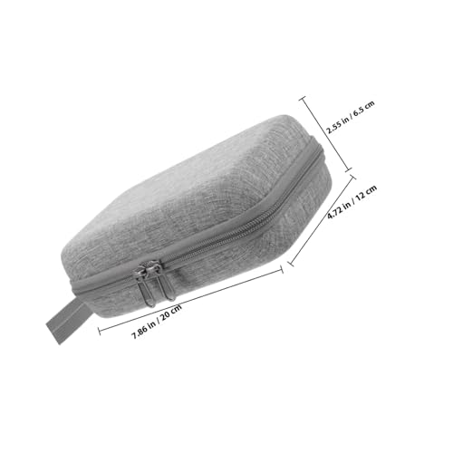 LIFKOME Mini Makeup Koffer Tragbarer Kosmetikkoffer für Damen Reiseetui Make up Organizer mit Großem Stauraum für Kosmetik Hautpflege und Medikamente Praktisch und Leicht zu Tragen von LIFKOME