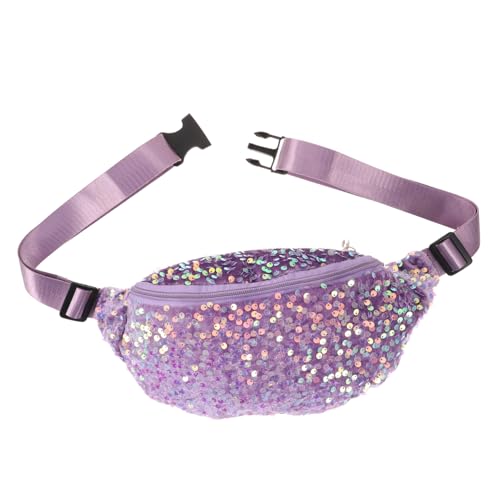 LIFKOME Mini-umhängetasche Mit Pailletten Handtaschen Brusttasche Zier-reißverschluss Handytasche Für Damen von LIFKOME