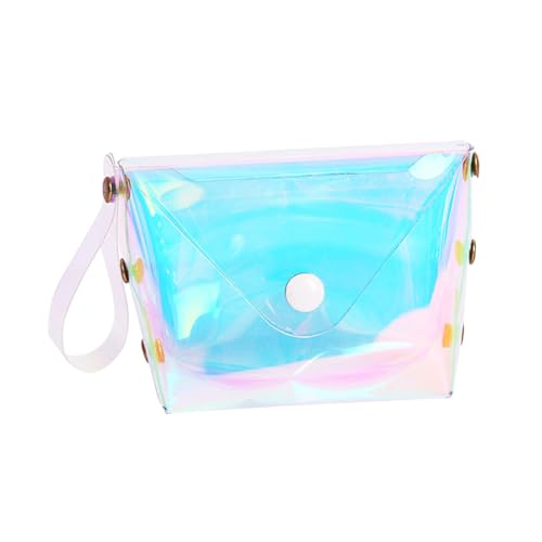 LIFKOME Transparente Münzbörse Kunststoff Wechseltasche Kleingeldbörse Mit USB-Kabel Organizer Für Schlüssel Scheine Quittungen Leicht Tragbar Für Schule Arbeit Reisen von LIFKOME