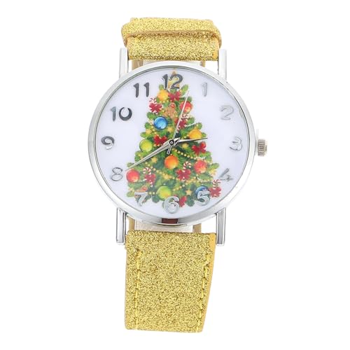 LIFKOME Modische Festival Armbanduhr Student Armbanduhr Gold Band Elegante Damen Uhr Weihnachten von LIFKOME