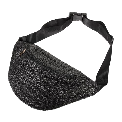LIFKOME Woven Waist Bag Für Damen Modische Gürteltasche Vielseitig Einsetzbar Für Alltag Reisen Und Partys Geräumig Für Handy Geldbörse Und Kosmetik von LIFKOME