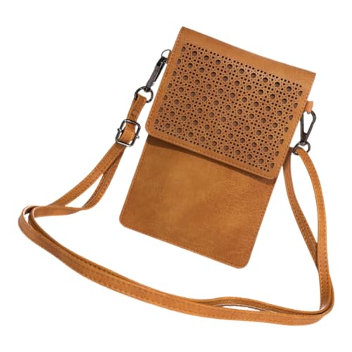 LIFKOME Modischer Handy Schultertasche Für Damen Pu- Umhängetasche Mit Kartenfächern Große Kapazität Für Smartphones Und Persönliche Gegenstände Vielseitig Und Atmungsaktiv von LIFKOME