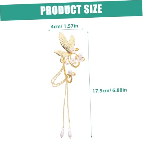 LIFKOME Modisches Ohrclip Ohrringe mit Quasten Piercing Leichte Damen Ohrmanschetten Hautfreundlich Langlebig Vielseitig für Hochzeit Geburtstag Party und Alltag von LIFKOME