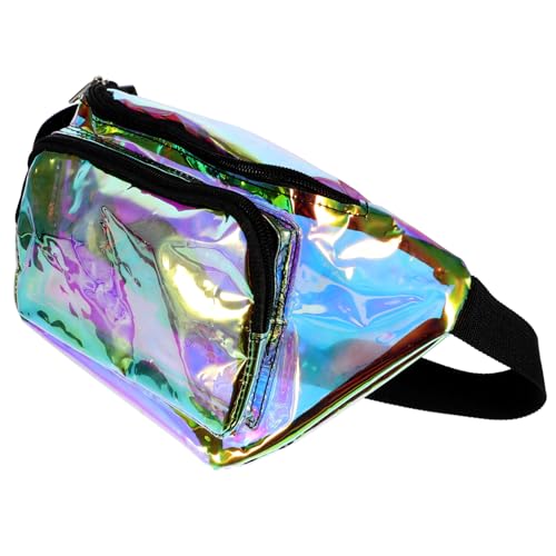 LIFKOME Münzbeutel Im Freien Bunte Gürteltasche Riementasche Brusttasche Für Mädchen Transparente Brusttasche Übergröße Rave-Accessoires Rave-Outfits Für Frauen Geldbörse Persönlichkeit von LIFKOME