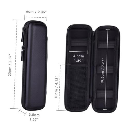 LIFKOME Multifunktionale Schwarze Federmäppchen mit doppeltem Reißverschluss Langlebiges Federmäppchen für Stifte Ladekabel und Zubehör Praktisches Schreibwarenetui für Schule und Büro LIFKOME Multifunktionale Schwarze Federmäppchen mit doppeltem Reißverschluss Langlebiges Federmäppchen für Stifte Ladekabel und Zubehör Praktisches Schreibwarenetui für Schule und Büro von LIFKOME