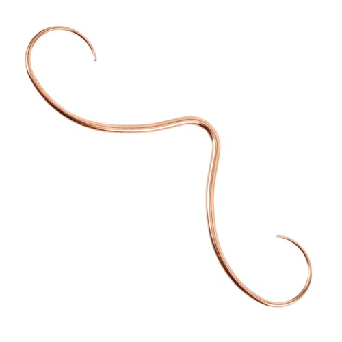 LIFKOME Mustache Septum Nose Ring Roségold Langlebiges Nasenpiercing Schmuck Modisches Komfortables Körperpiercing für Damen und Herren Vielseitig für Alltag und Besondere Anlässe von LIFKOME