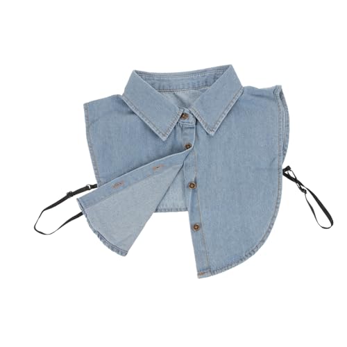 LIFKOME Abnehmbarer Hemdkragen Für Damen Aus Und Atmungsaktiv Dekorativer Falscher Kragen Für Bluse Pullover Und Kleid von LIFKOME