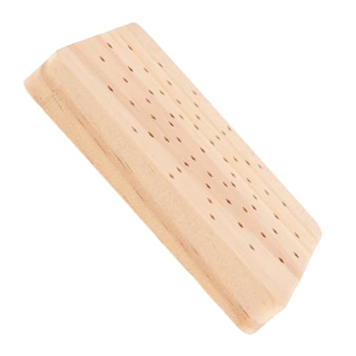 LIFKOME Nagelfräser Bit Organizer aus Holz Langlebiger Nagelbohrer Halter mit Multifunktionaler Aufbewahrungsbox Stilvolles Design für Nagelstudio und Private Maniküre Platzsparend und von LIFKOME