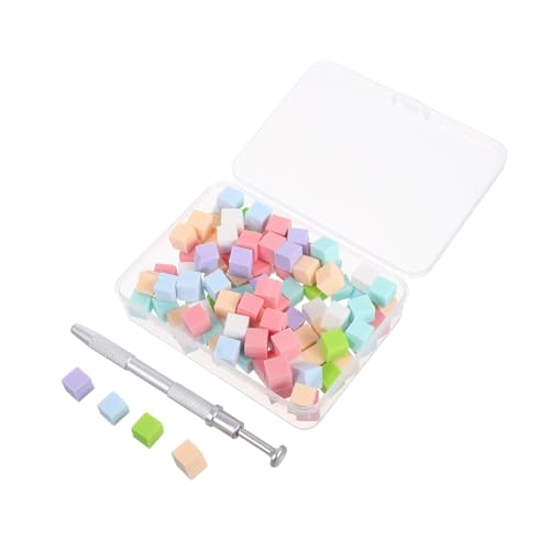 LIFKOME Nagelkunst Schwamm Mini Farbverlauf Schwämme mit Greifstift Wiederverwendbar Tragbar für Gel Polish Gradient Nail Art DIY Maniküre Zubehör von LIFKOME