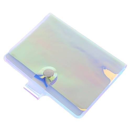 LIFKOME Nail Art Sticker Aufbewahrungsbuch Transparentes Organizer Album mit Großem Fassungsvermögen für Nagelsticker und Nail Art Decals Leicht Tragbar zur Sammlung und Ordnung von LIFKOME