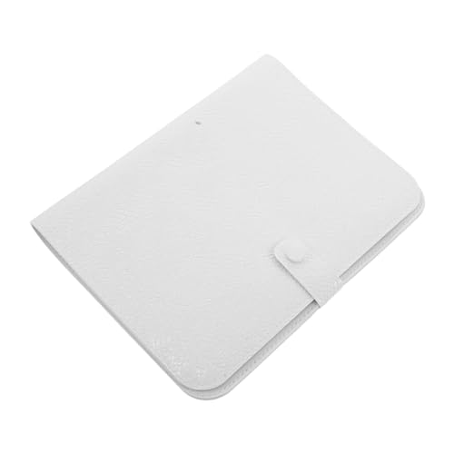 LIFKOME Nail Drill Bits Organizer Tasche mit Löchern Stoßfest Großes Fassungsvermögen Tragbar für Nagelzubehör und Zuhause Professionelles Maniküre-tool- Weißes Schlangenleder-design von LIFKOME