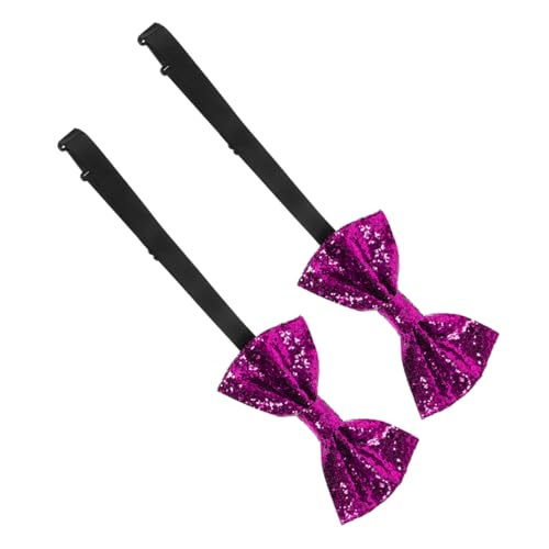 LIFKOME Neuartige Fliegen Für Herren Und Jungen Glitzernd Vorgebunden Quadratisch Für Partys Formelle Veranstaltungen von LIFKOME