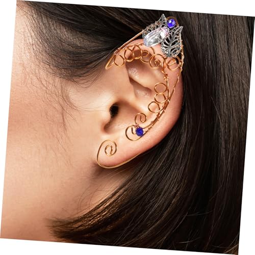 LIFKOME Non piercing Ear Damen Ohrklemmen Ohrclips Elegant Handgefertigt Leicht Ohrschmuck Teen Mädchen Ohraccessoires Langlebig Komfortabel von LIFKOME