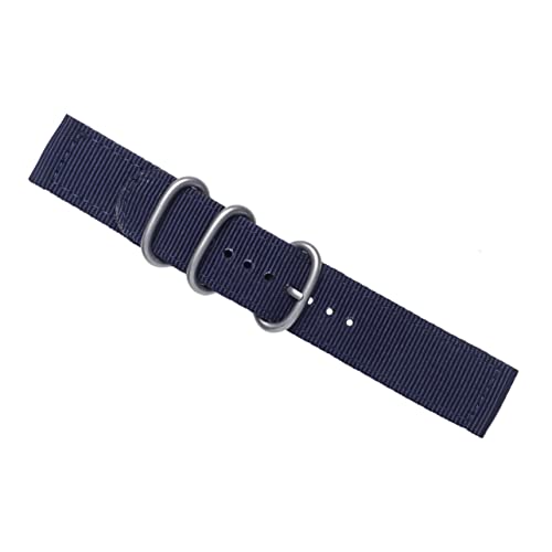 LIFKOME Mm Nylon-uhrenarmband Marineblau 2 Armband Bequem und für Uhren von LIFKOME