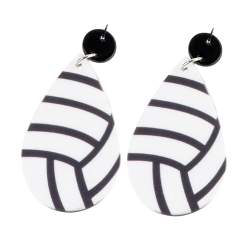 LIFKOME Ohrringe Geometrisch Kugelform Ohrhänger Damen Modisch Punk Stil Party Schmuck von LIFKOME