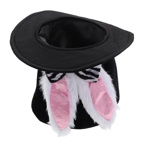 LIFKOME Osterhut-set Großer Zylinder Mit Ohren Plüsch-kostümzubehör Für Damen Und Herren Party Urlaub Verkleidung Neuheit von LIFKOME