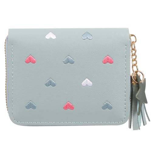 LIFKOME Kleine Münzbeutel Aus Pu- Tragbare Geldbörse Für Damen Kompakter Münzbörse Mit Reißverschluss Geeignet Für Kleingeld Karten Und Kleine Gegenstände von LIFKOME