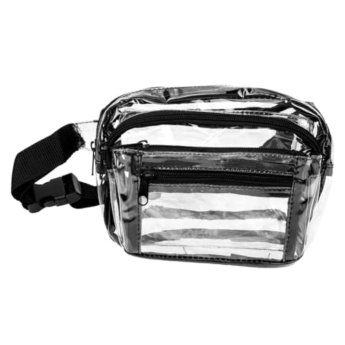 LIFKOME Pack Transparente Bauchtasche Geldbörsen Für Damen Umhängetasche Hüftgurt Für Männer Turngürtel Sport-gürteltasche Umhängetaschen Herren 30 Seide Fräulein Multifunktion Brusttasche von LIFKOME