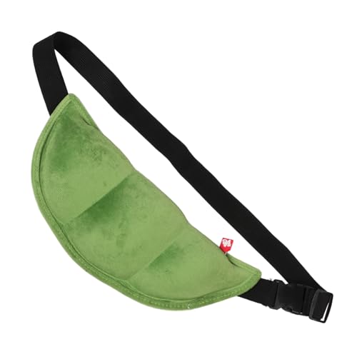 LIFKOME Gürteltasche Erbsenförmige Bauchtasche Mit Reißverschluss Leichte Brusttasche Für Damen Vielseitige Umhängetasche Für Reisen Camping Und Täglichen Gebrauch von LIFKOME