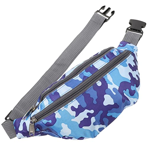 LIFKOME Fanny Pack Hüfttasche Camouflage Multifunktionale Gürteltasche Für Männer Und Frauen Für Reisen Sport Und Outdoor-aktivitäten Hauptfach Verstellbarer Tragegurt von LIFKOME