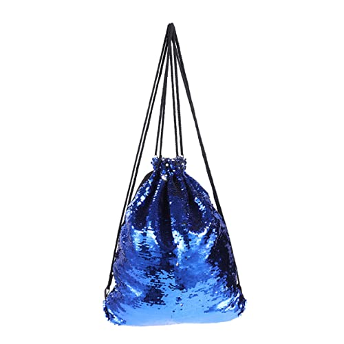 LIFKOME Paillettentasche Für Damen Umhängebeutel Mit Kordelzug Glitzer-Design Reißfeste Stoffqualität Für Handy Geldbörse Und Snacks Schultertasche Für Party Und Alltag von LIFKOME