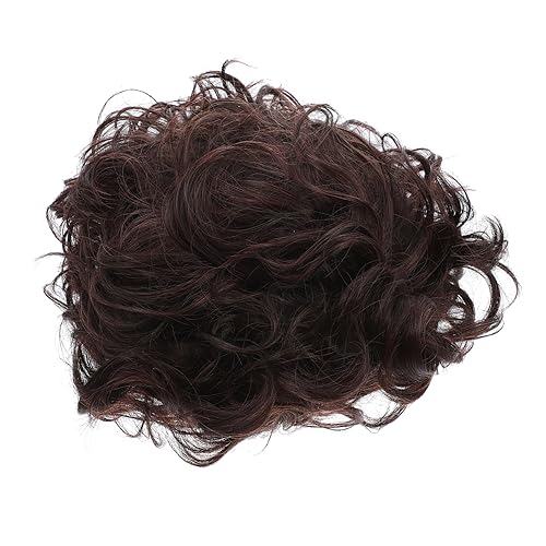 LIFKOME Perücke Haarspangen für Männer Haarspange für Männer Party-Haar-Accessoire falsches welliges Haar künstliche kurze haare Cosplay-Kopfbedeckung Hochtemperaturdraht Kleidung Locken von LIFKOME