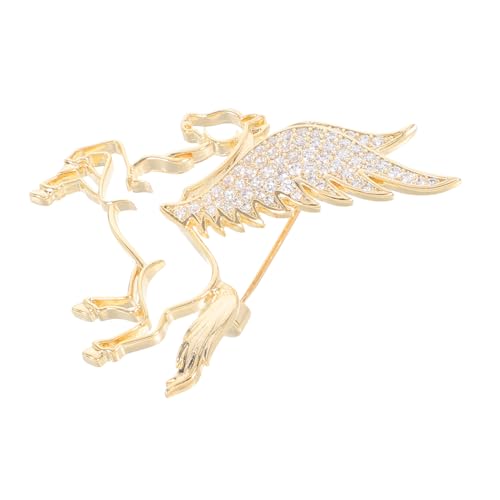 LIFKOME Pferde-Brosche mit Strass Chinesisches Tierzeichen Stilvoller Tier-Anstecker für Damen und Herren Modische Jacken Kleid-Anstecknadel Festlicher Glücksbringer und Schmuck LIFKOME Pferde-Brosche mit Strass Chinesisches Tierzeichen Stilvoller Tier-Anstecker für Damen und Herren Modische Jacken Kleid-Anstecknadel Festlicher Glücksbringer und Schmuck von LIFKOME