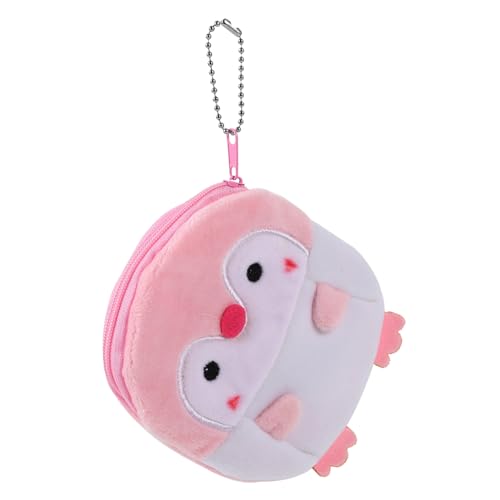 LIFKOME Plüsch-Pinguin-geldbörse Für Münzen Kleine Geldbeutel Aus Pp-baumwollmaterial Tragbar Für Schlüssel Und Lippenstift von LIFKOME