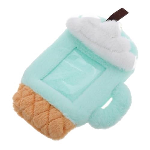 LIFKOME Kawaii Plüsch Cartoon Kartenhalter Fotokartenhalter Fotohüllen Schutzhüllen Süße Kartenhüllen Cartoon Kartenhalter Süßer Karten Organizer Plüsch Kartenetui von LIFKOME