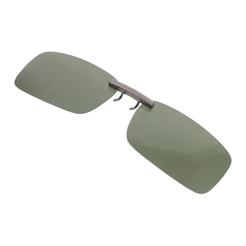 LIFKOME Polarisierte Clip Sonnenbrille für Brillenträger Unrahmenloser UV Schutz Langlebiges Resin und Silikon Fahren und Outdoor Sport für Herren und Damen von LIFKOME