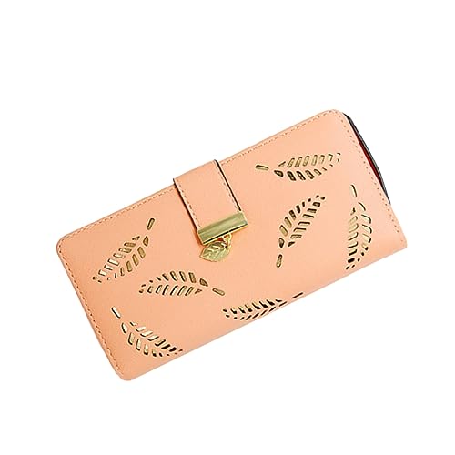 LIFKOME Pu Leder Geldbörse Muster Lange Damen Brieftasche Mit Reißverschluss Für Täglichen Gebrauch Für Schule Shopping Und Arbeit von LIFKOME