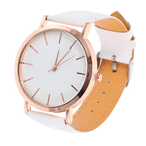 LIFKOME Damen-quarzuhr Mit Wasserdichtem Pu-lederarmband Dekorative Armbanduhr Für Alltag Party Und Ausflüge von LIFKOME