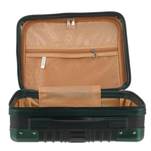 LIFKOME Reise Kosmetiktasche Damen Make-up Aufbewahrungskoffer Wasserdichter Kleiner Koffer Einfacher Koffer Für Kosmetika von LIFKOME