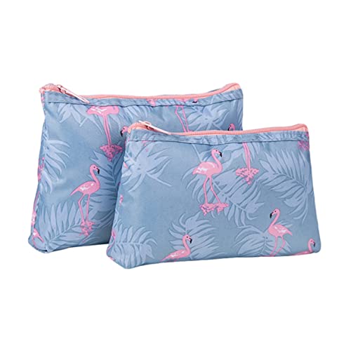 LIFKOME 3stücke wasserdichte Make-up-Aufbewahrungstasche Tragbare Kosmetiktasche Mit Flamingo-Design Reise-Kosmetiktasche Für Damen Make-up-Tasche Mit Großem Stauraum Für Kosmetika Und von LIFKOME