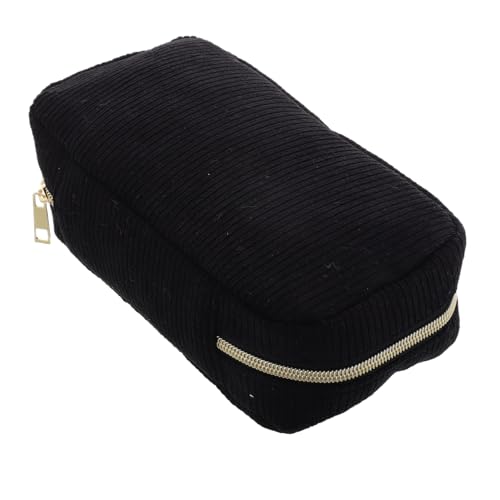 LIFKOME Reise Kosmetiktasche Aus Luxuriösem Corduroy Große Tragbare Aufbewahrung Für Make-up Und Toilettenartikel Stilvoller Organizer Für Damen Und Herren Für Täglichen Gebrauch Und von LIFKOME