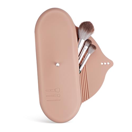 LIFKOME Reise-Make-up-Tasche Pinsel-Organizer Damen-Lippenstift-Tasche Silikon-Make-up-Pinsel-Tasche Initial-Make-up-Tasche von LIFKOME