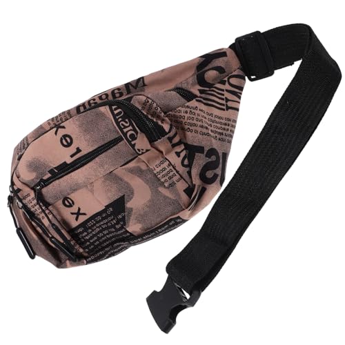 LIFKOME Reise-gürteltasche Slash-Brusttasche für Sport Wandern Fitnessstudio Damen Schultasche Modische Hüfttasche von LIFKOME